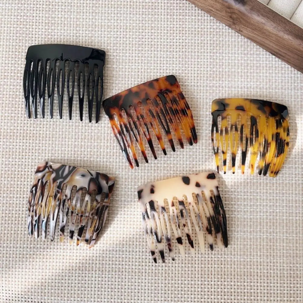 French Side Slide Hair Comb | Bun & Braid Styling Clip Hair Slide Comb QXL