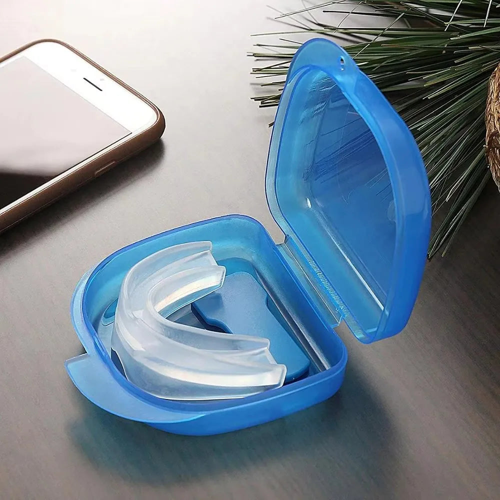 Anti-Snoring Mouth Guard & Night Guard for Teeth Grinding Anti-Snoring Night Guard QXL with the Box