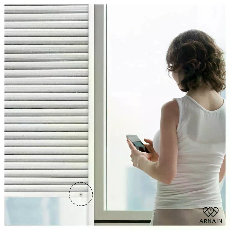 8-Pack White Plastic Roller Blind Stoppers | Shutter Repair Parts Blind Stopper Parts QXL