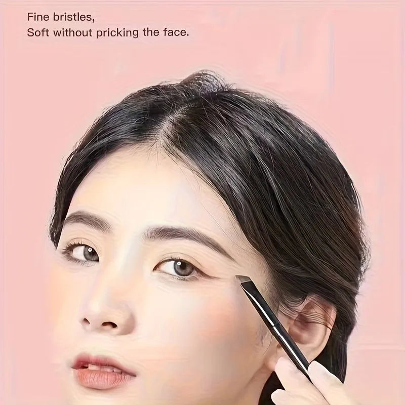Angled Eye Makeup Brush – Eyeliner, Eyebrow & Eyeshadow Eye Makeup Brush QXL