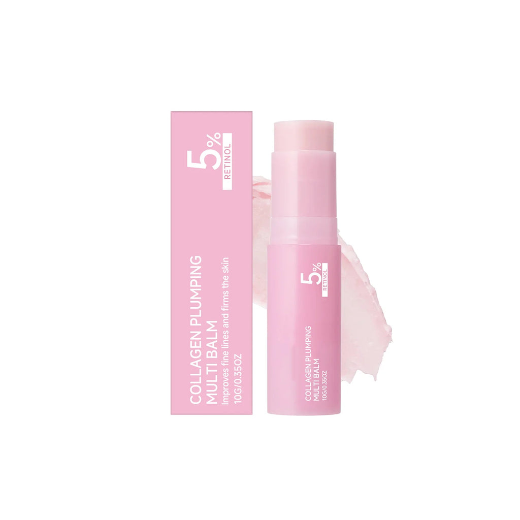 Pink Hydrating Balm Stick | Face & Neck Moisture Lock Moisturizing Balm Stick QXL 1pcs