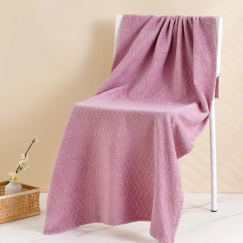 Soft Bath Towel Set | Absorbent Quick-Dry Shower Towel Bath Towel Set QXL