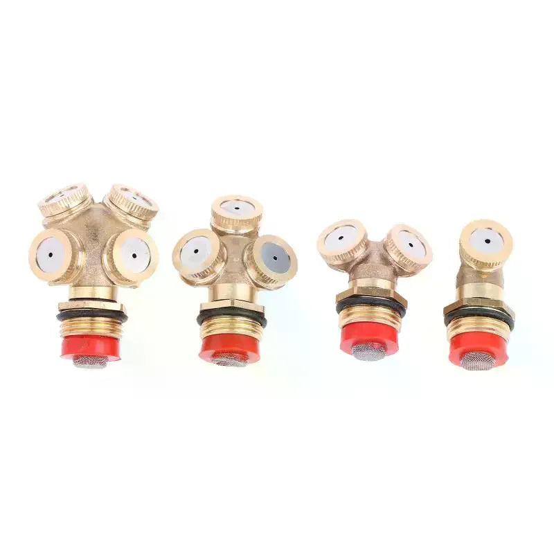 Brass Garden Misting Nozzle | Lawn Irrigation Sprinkler Head Garden Sprinkler Nozzle QXL