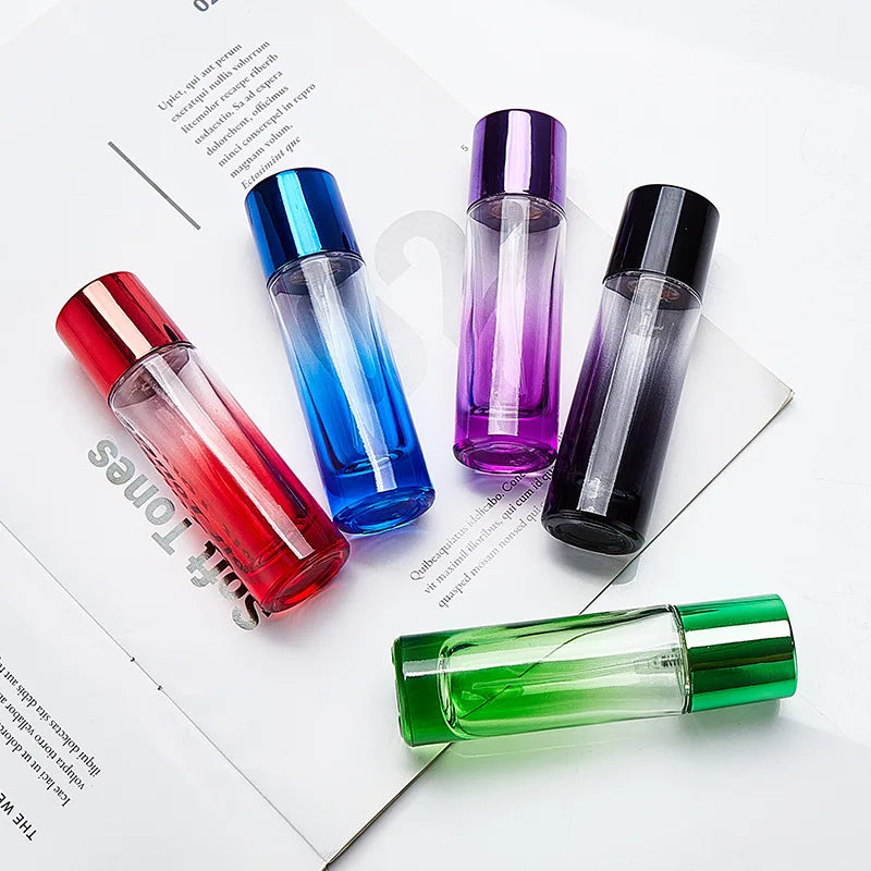 Colorful Glass Perfume Atomizer | Refillable Mist Spray 20/30ml Perfume Atomizer Bottle QXL