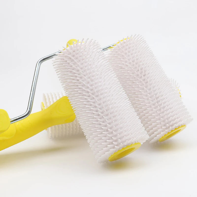 Spiked Defoaming Roller for Epoxy & Self-Leveling Floors 15/22cm Floor Spike Roller QXL