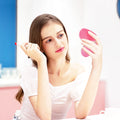 Heart-Shaped Dual-Sided Compact Folding Makeup Mirror | Glitter Compact Makeup Mirror QXL Default Title