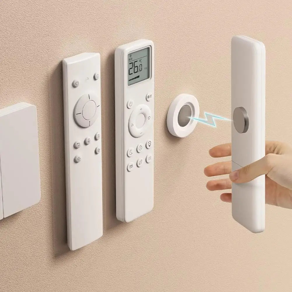 Magnetic Wall Mount Remote Holder – No-Drill, 3 or 6 Pack Magnetic Wall Holder QXL