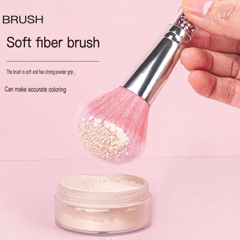 5-Piece Portable Makeup Brush Set | Eye Shadow & Powder Makeup Brush Set QXL