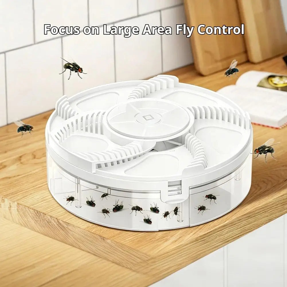 USB Electric Fly Trap Indoor – Silent Automatic Insect Catcher Electric Fly Trap QXL