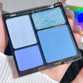4-Color Eyeshadow Palette | Glitter, Shimmer & Matte Shades Eyeshadow Palette QXL 05