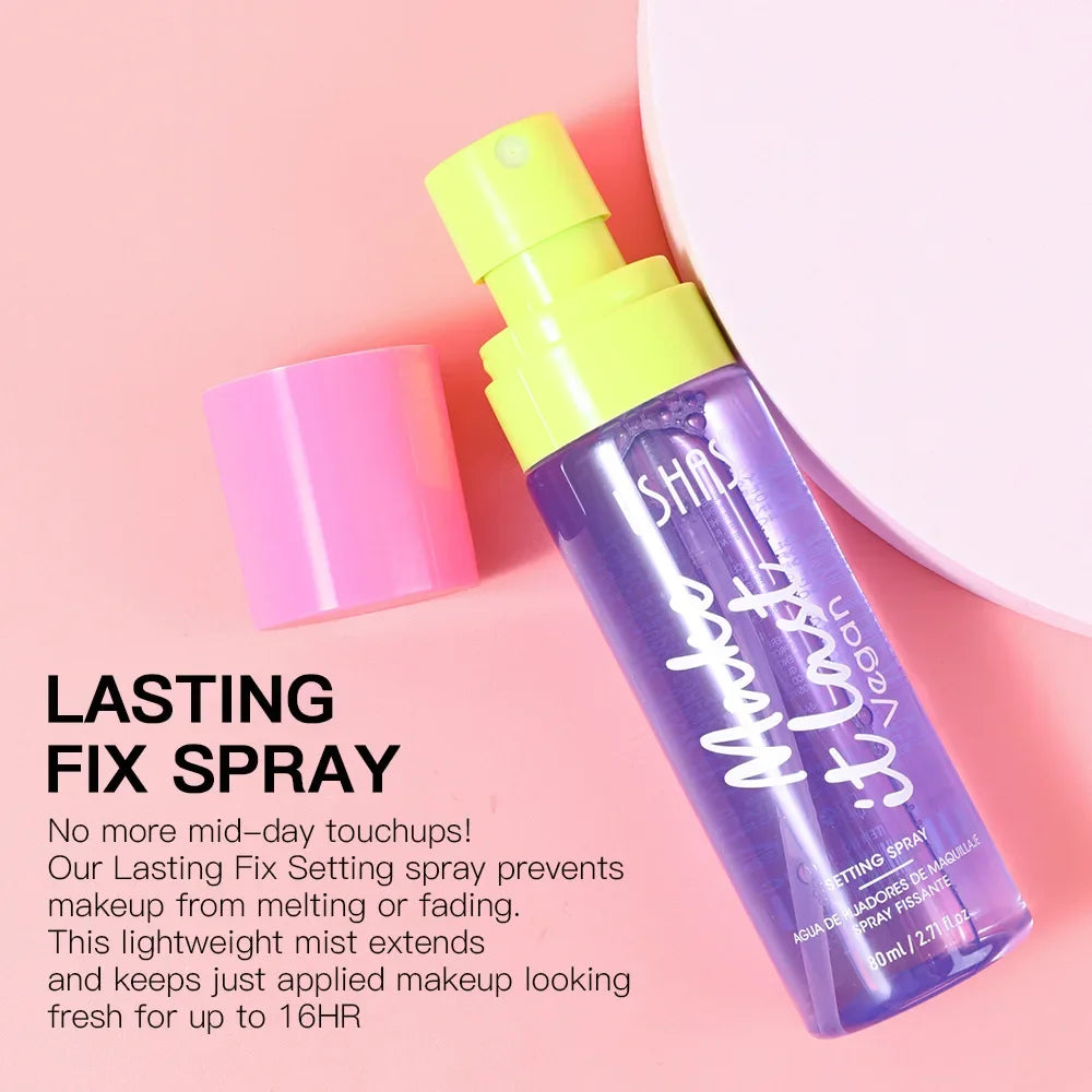USHAS 80ml Makeup Setting Spray – Oil Control & Hydrating Makeup Setting Spray QXL