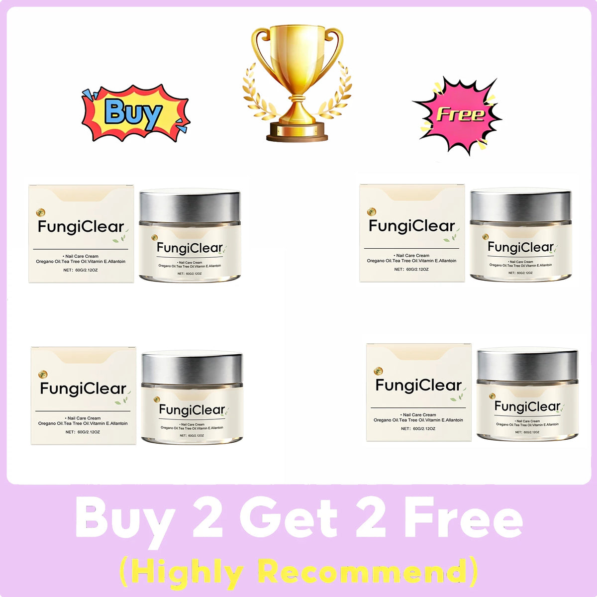 Nail Care Cream – Moisturizing Cuticle Nourishment 60g Nail Treatment Cream QXL Buy 2 Get 2 Free
