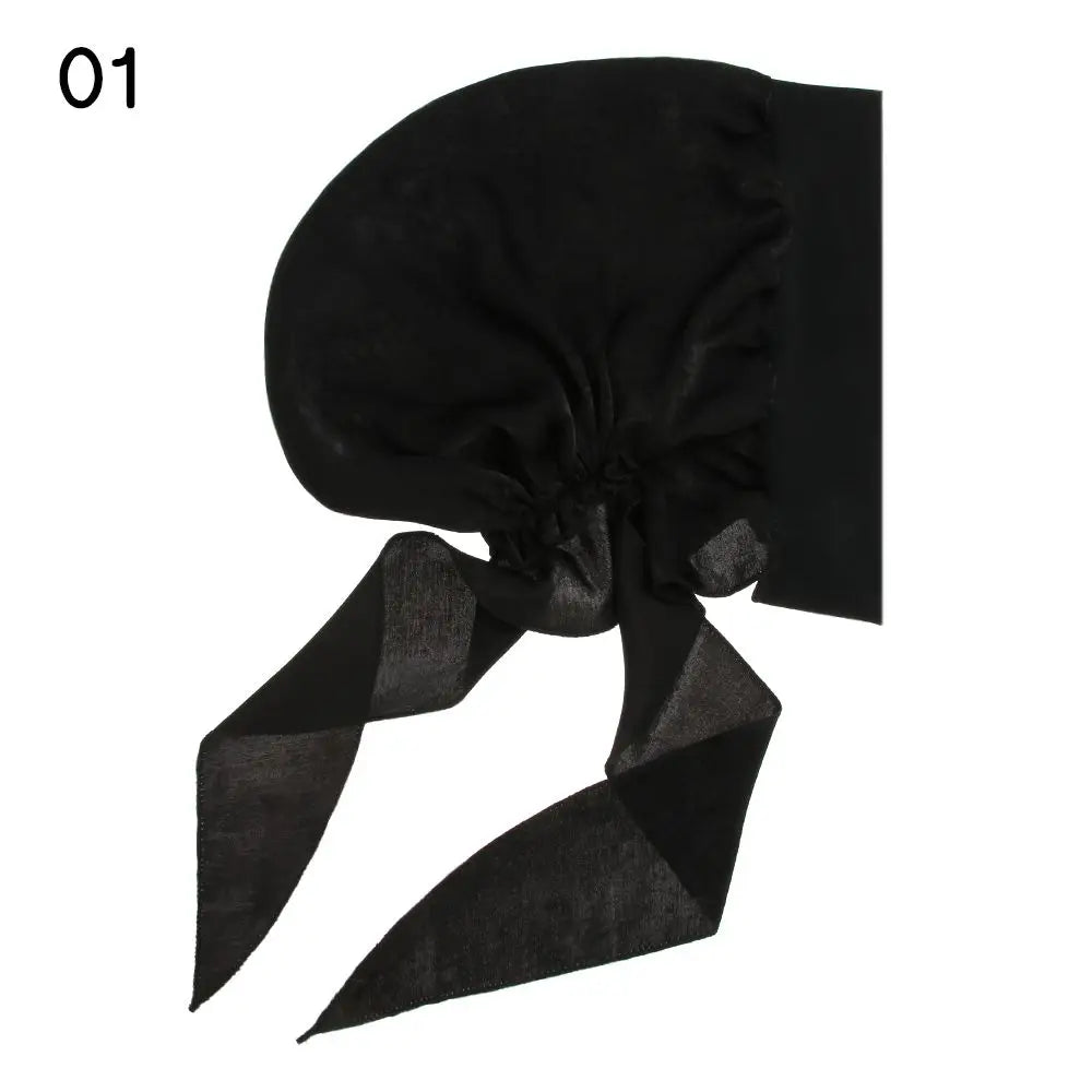 Adjustable Pre-Tied Printed Turban Head Wrap Cap | 12 Styles Turban Head Wrap QXL 1