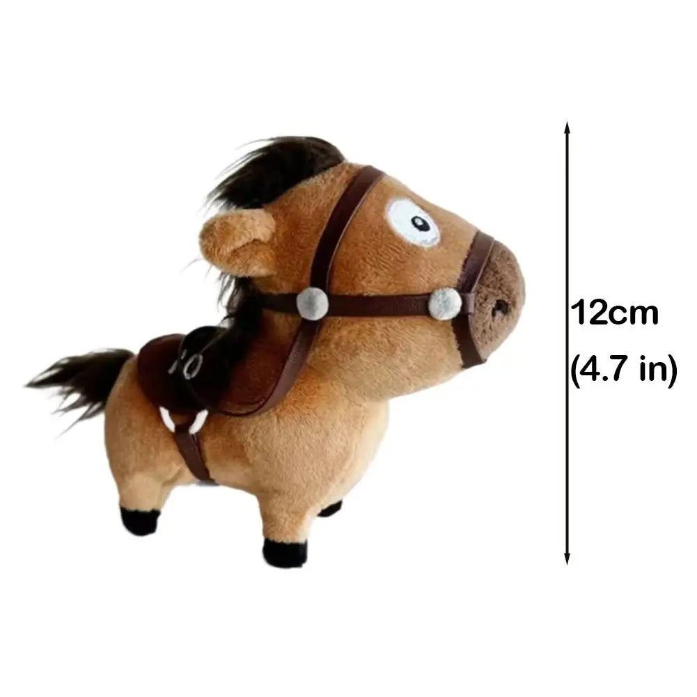 Cute Plush Horse Keychain | Stuffed Bag Charm & Pendant Gift Plush Keychain Charm QXL