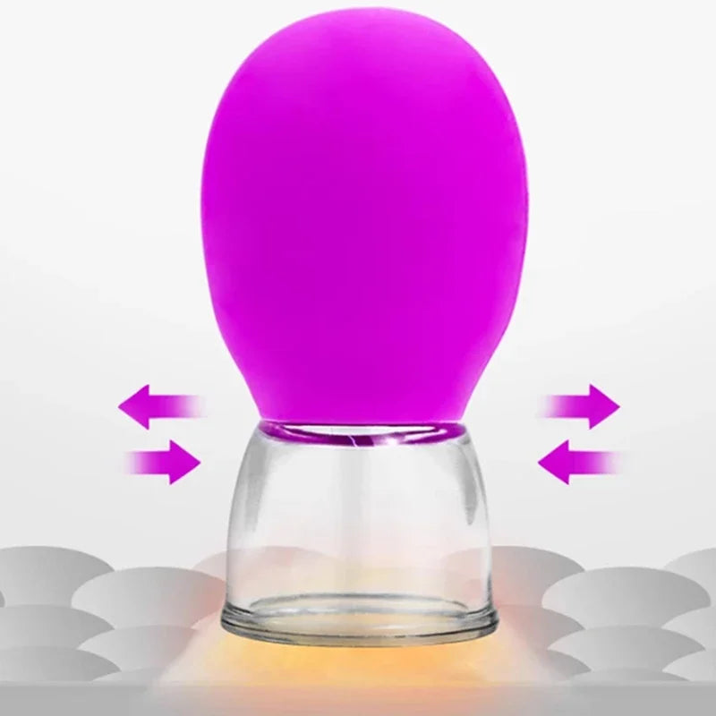 Silicone Cupping Massage Cup – Face, Neck & Body Vacuum Tool Cupping Massage Cup QXL