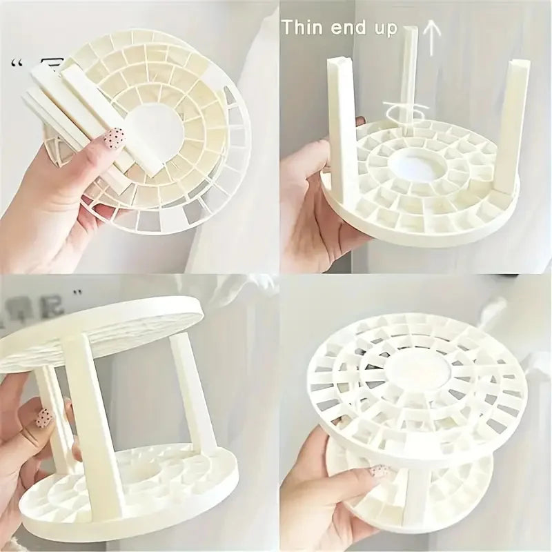 Makeup Brush & Pen Organizer | Multi-Compartment Desk Holder Makeup Brush Organizer QXL