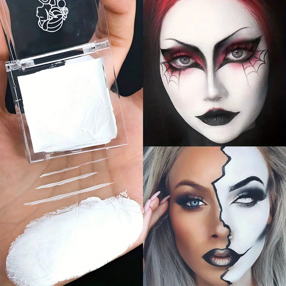 White Foundation Cream | Full Coverage Body Paint & Concealer Body Paint Foundation QXL