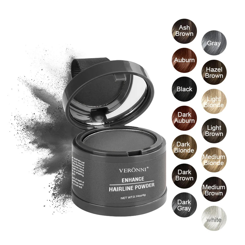14-Color Hairline Shadow Powder 4g | Waterproof Filler Hairline Shadow Powder QXL