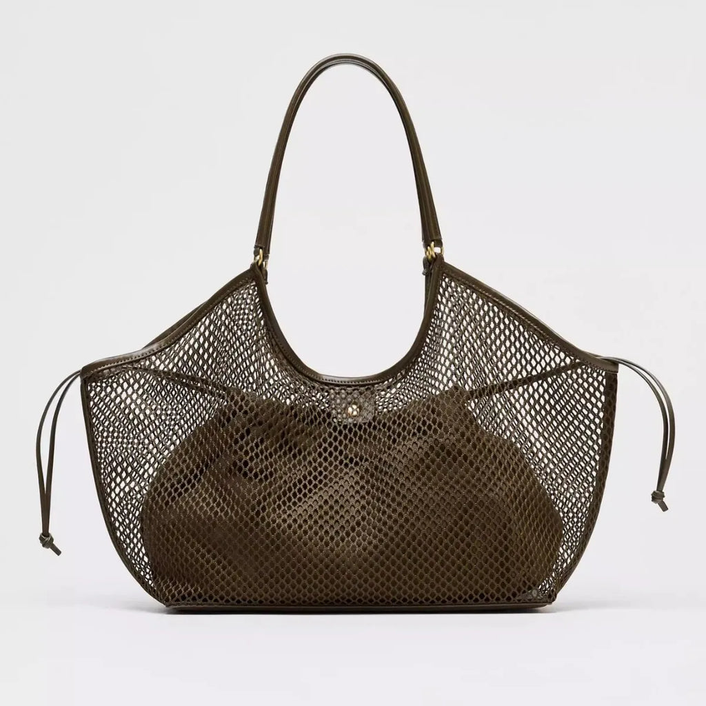 Luxury Leather Diaper Bag | Vintage Crossbody Tote for Women Leather Diaper Bag QXL