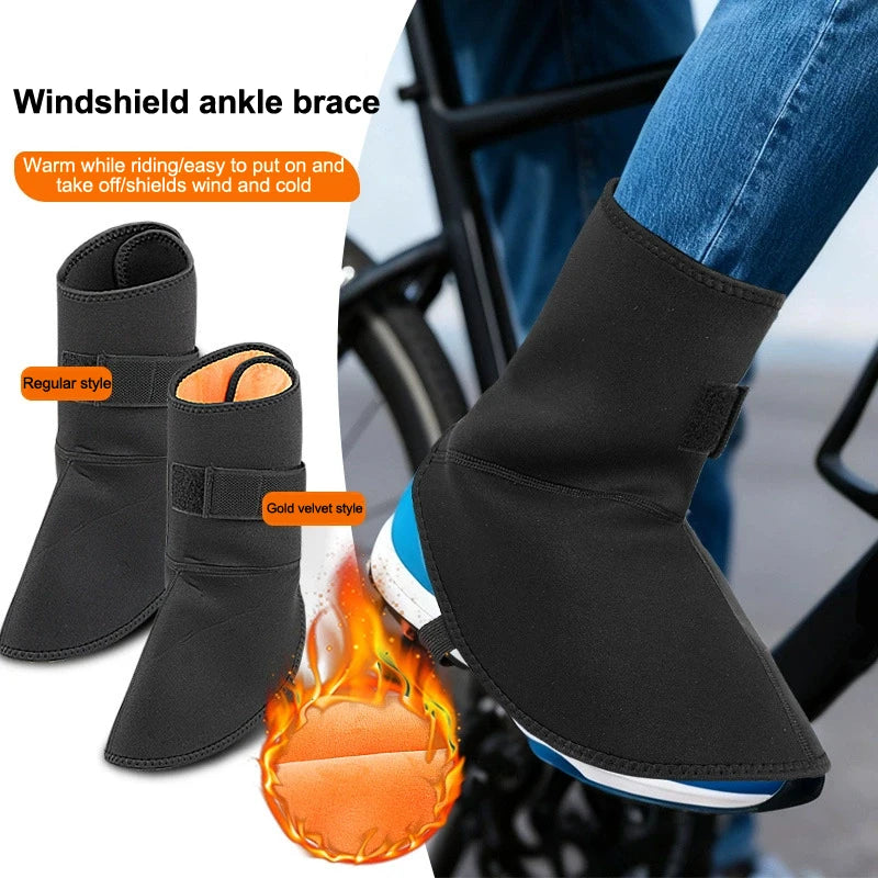 Windproof Waterproof Ankle Gaiters | Winter Leg Covers Winter Ankle Gaiters QXL
