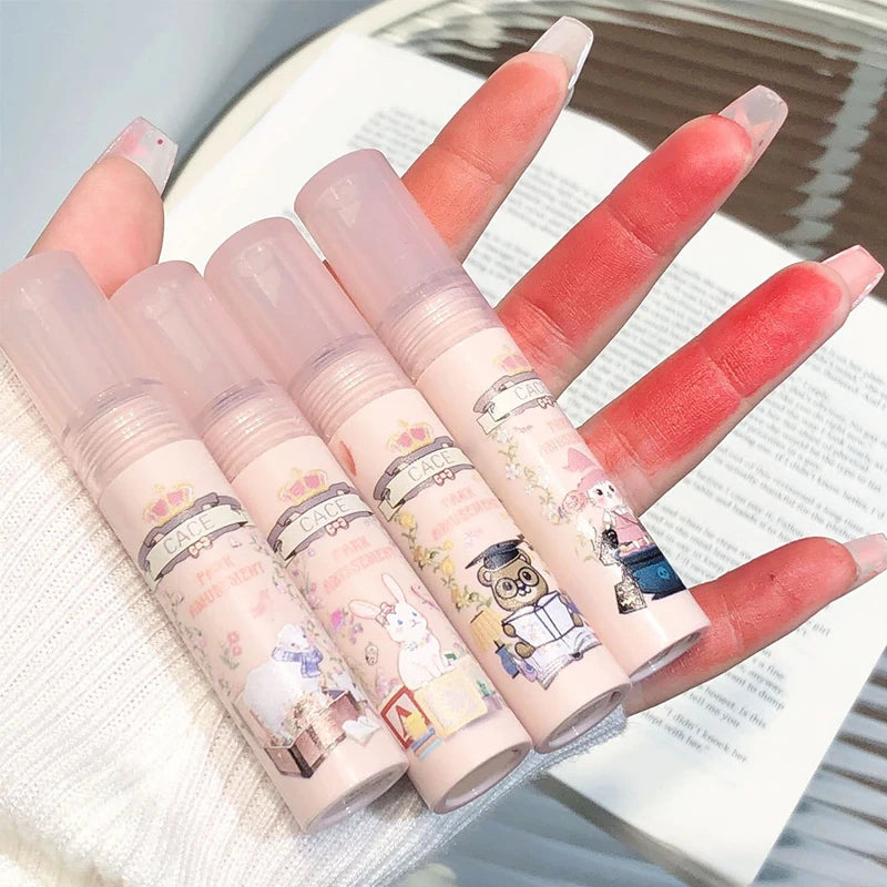CACE 6-Color Matte Liquid Lipstick Set | Waterproof Lip Tints Matte Liquid Lipstick QXL