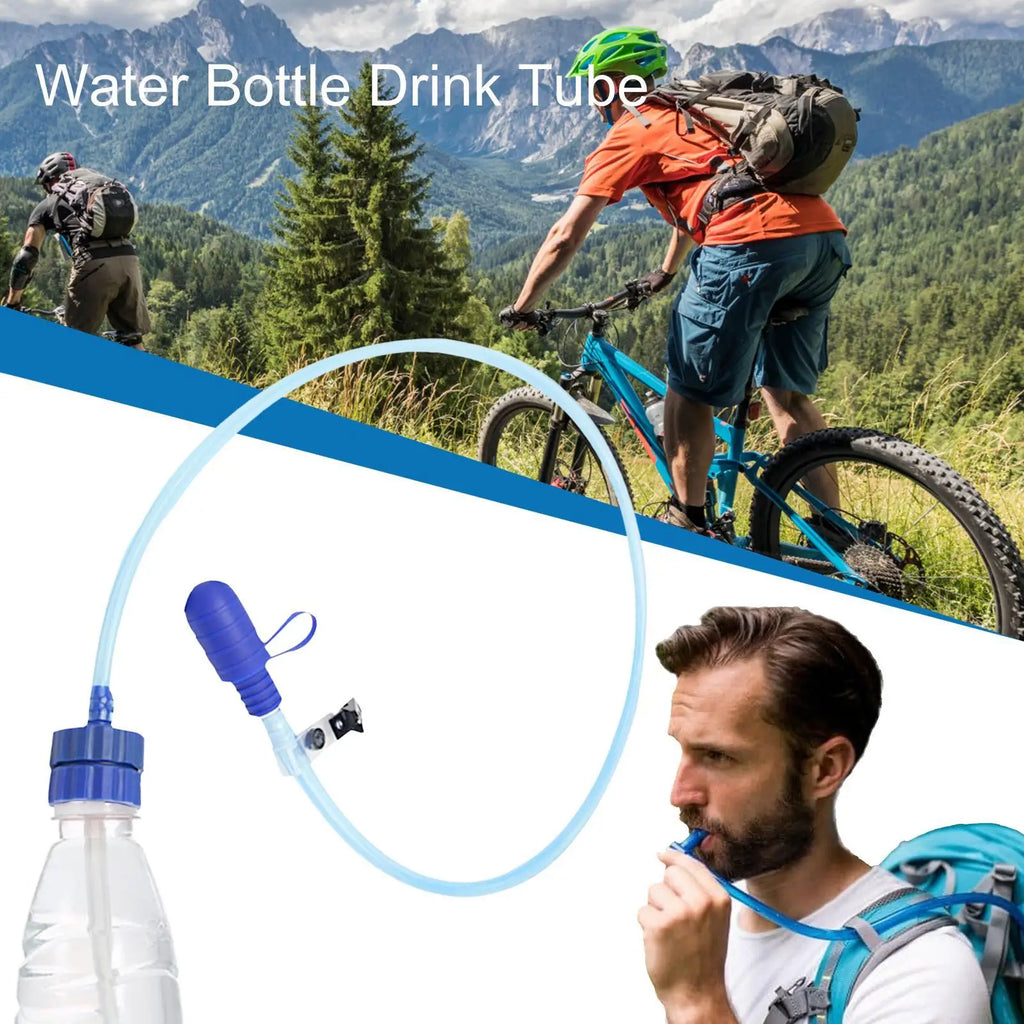 Hydration Drink Tube Kit | Water Bottle Straw & Adapter Hydration Tube Kit QXL
