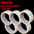 Breathable Eyelash Extension Tape – PE & Non-Woven 10 Rolls Lash Extension Tape QXL 9mNon woven fabic 03