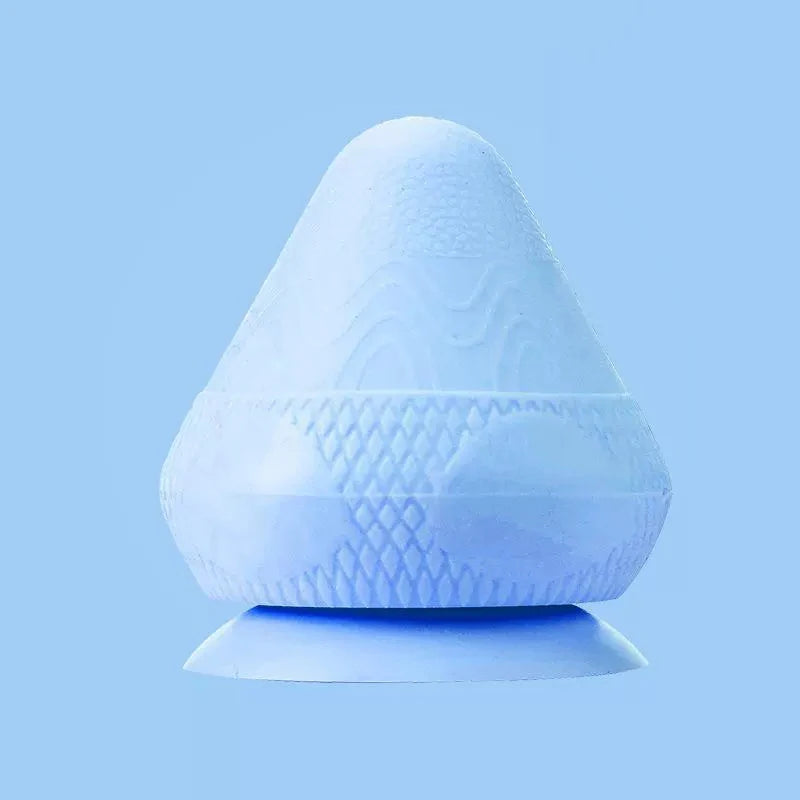 Silicone Suction Cup Massage Cone | Full Body Fascia Ball Massage Cone Ball QXL Blue