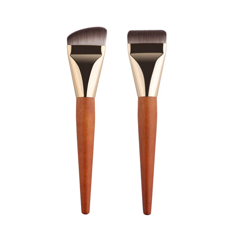 Professional Foundation & Concealer Brush | Wool Fiber Foundation Makeup Brush QXL