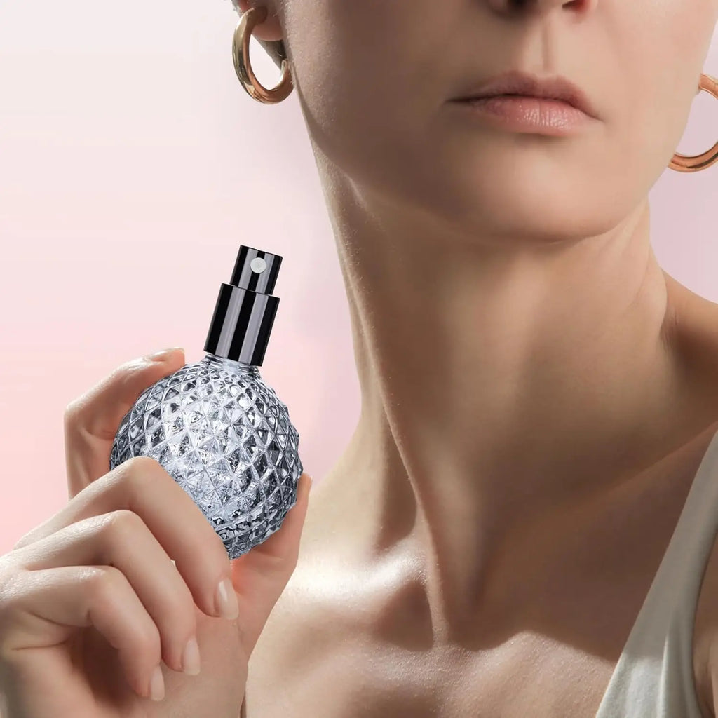100ml Glass Refillable Perfume Atomizer | Fine Mist Travel Spray Perfume Atomizer QXL