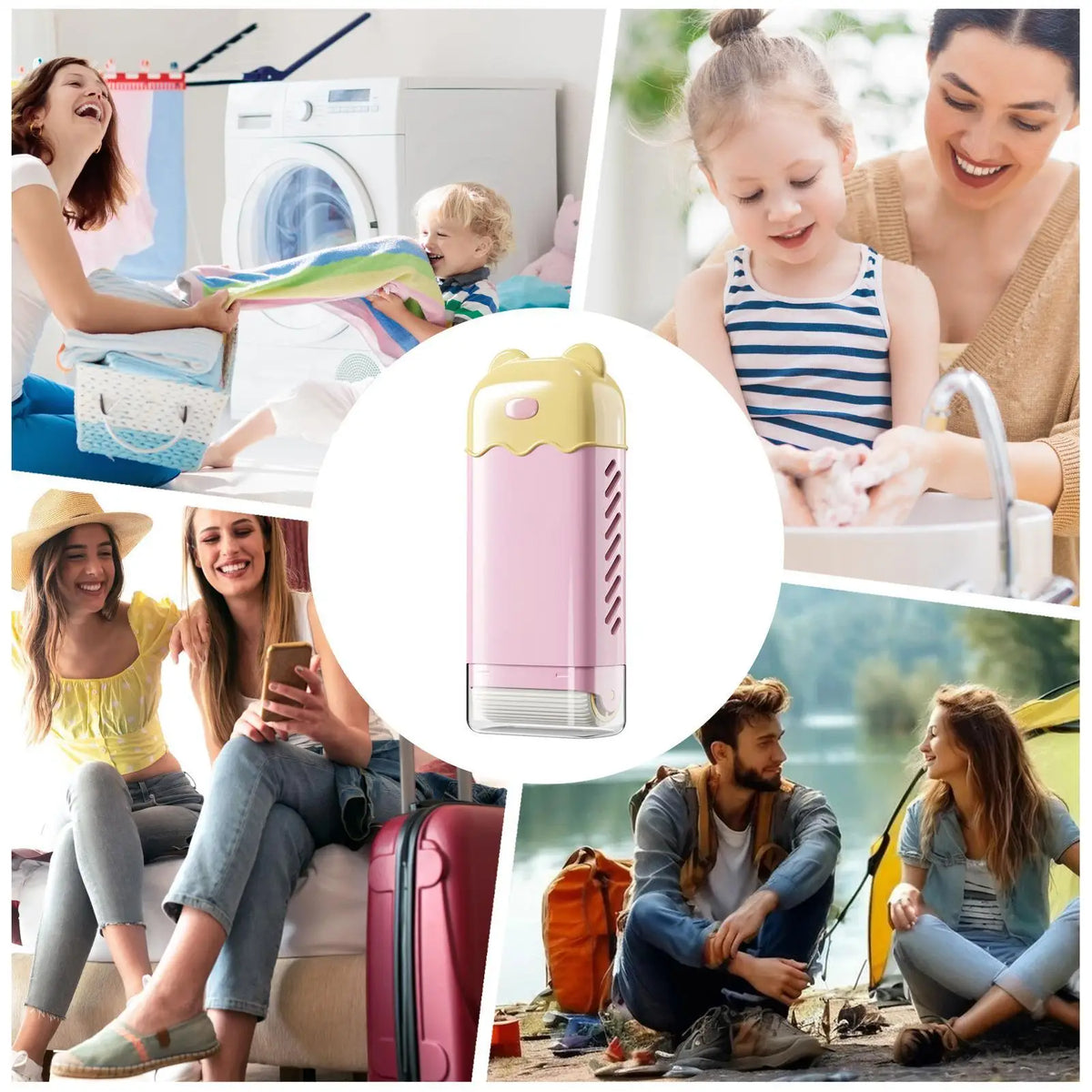 Portable Rolling Foam Soap Box | Travel Toiletry Container Travel Soap Box QXL