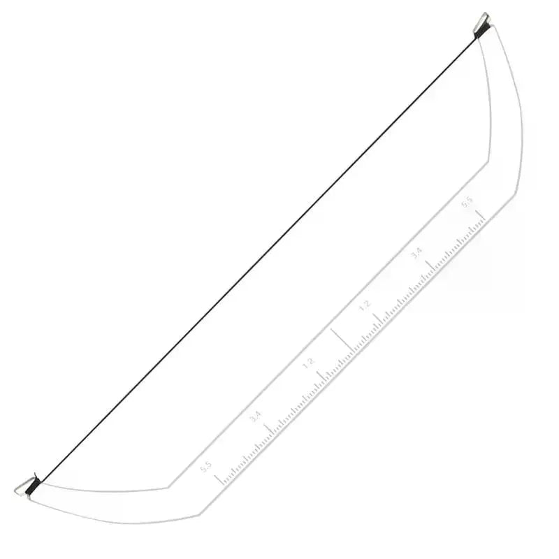 Microblading Eyebrow Mapping Ruler with Pre-Inked Strings Eyebrow Mapping Ruler QXL