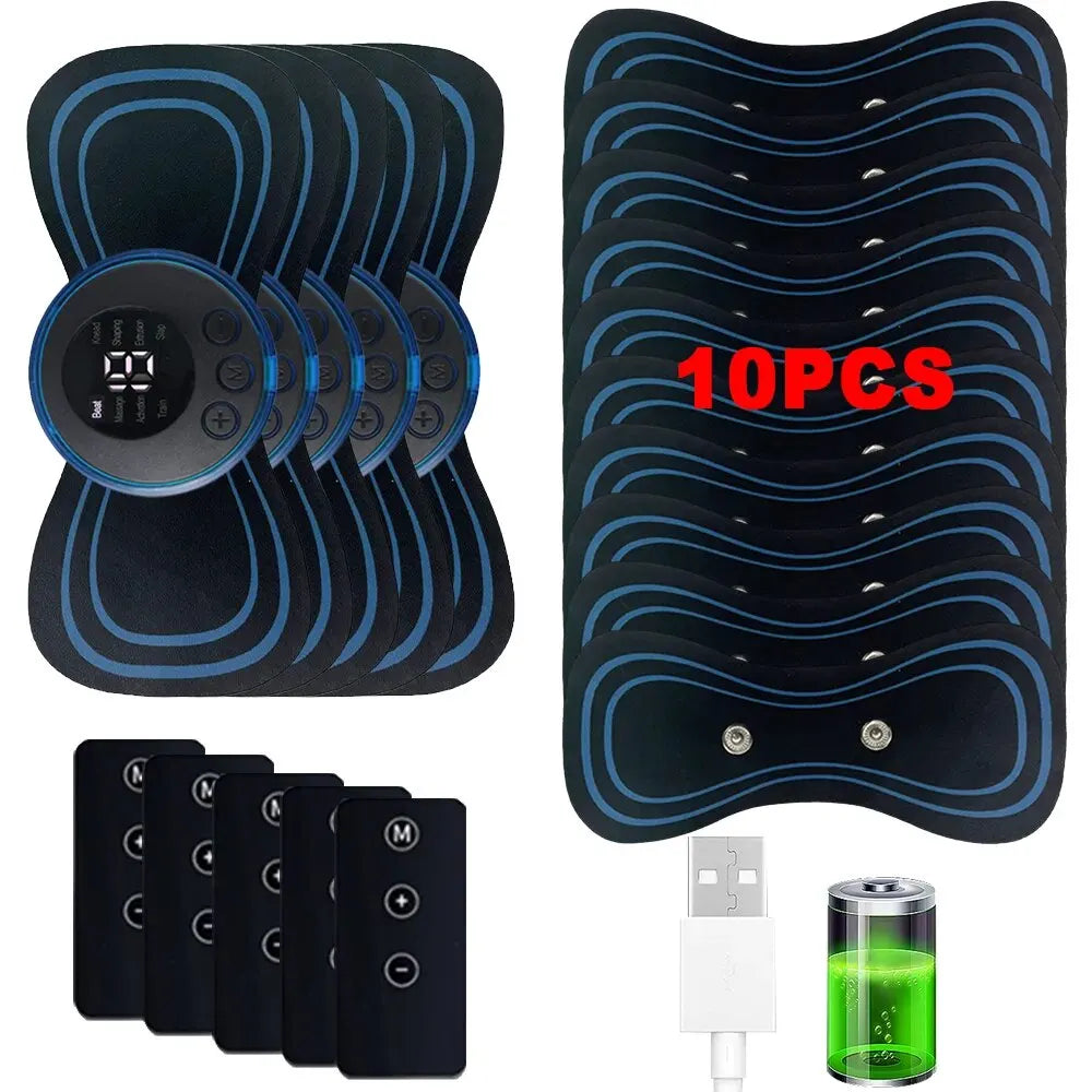 Rechargeable Remote Control Neck & Shoulder Massager Patch Electric Neck Massager QXL