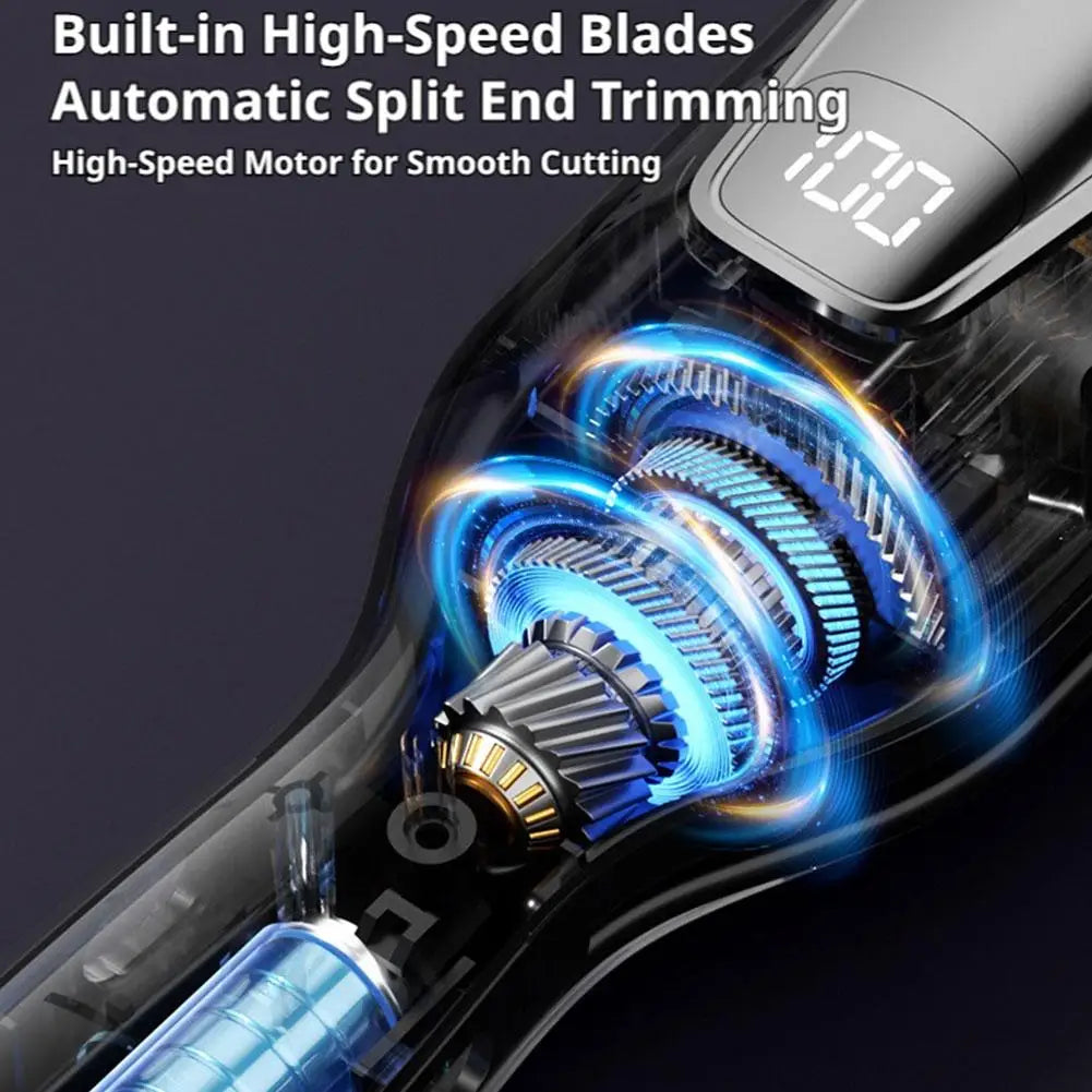 2-in-1 Negative Ion Split End Trimmer & Hair Straightener Hair Straightener Trimmer QXL