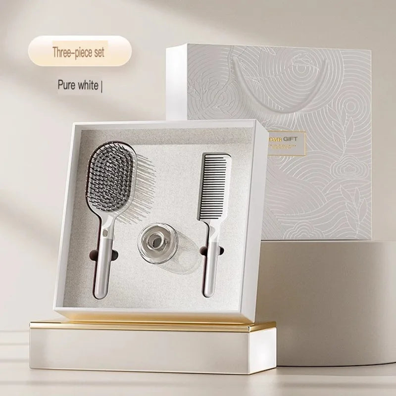 Air Cushion Comb Gift Set | Detangling & Scalp Massage Hair Comb Gift Set QXL