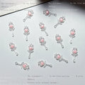 20-Pc 3D Kawaii Resin Nail Charms | Heart & Magic Wand DIY Nail Art Charms QXL 20pcs