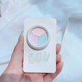3-Color Aurora Magic Mirror Nail Powder | Chrome Glitter Set Mirror Nail Powder QXL 8
