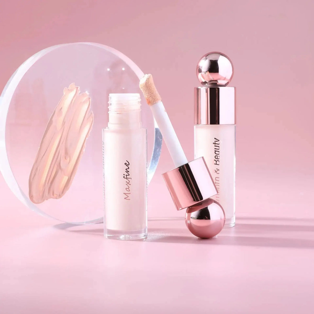MAXFINE Nude Matte Full Coverage Liquid Concealer | All Skin Liquid Concealer QXL