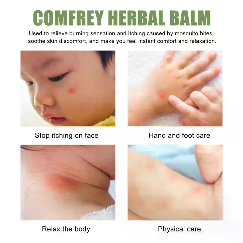 Kids & Baby Herbal Cooling Balm | Mosquito Bite Soothing Ointment Herbal Soothing Balm QXL Default Title
