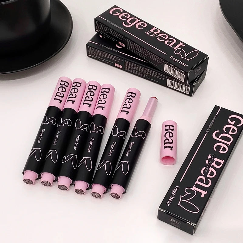 Moisturizing Solid Lip Gloss | Nude Hydrating Lip Tint 1.8g Solid Lip Gloss QXL