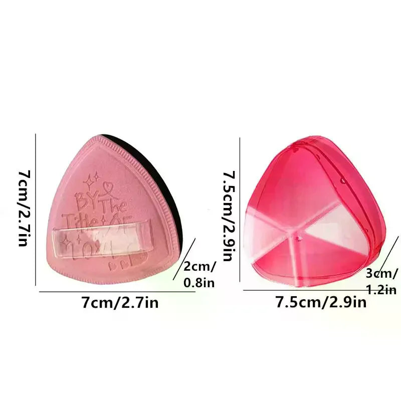 Triangle Powder Puff – Hydrophilic Makeup Sponge | Foundation Makeup Powder Puff QXL