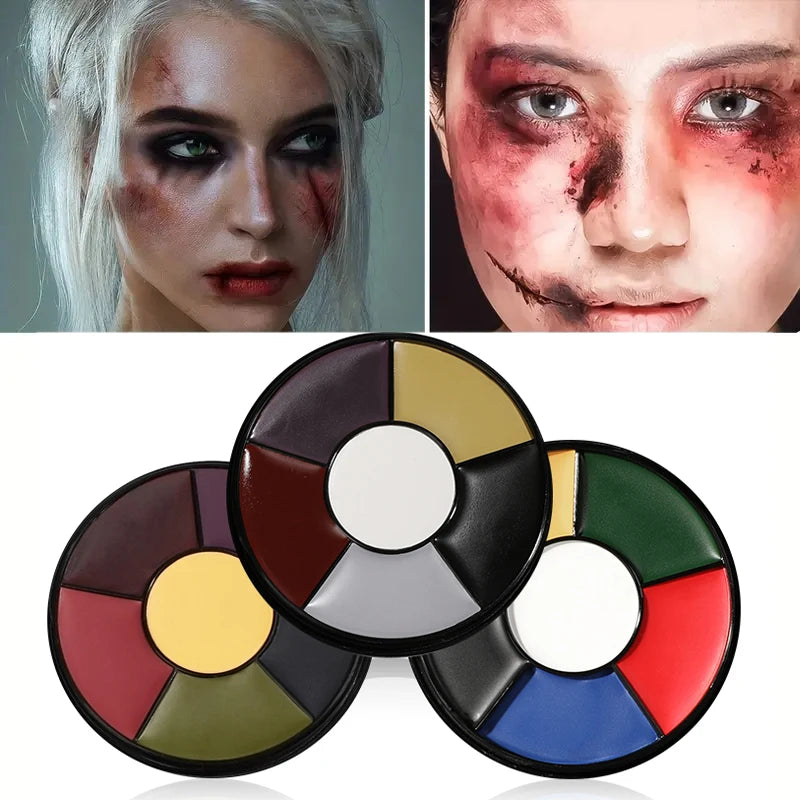 VERONNI 6-Color Bruise Wheel SFX Face & Body Paint SFX Body Paint QXL
