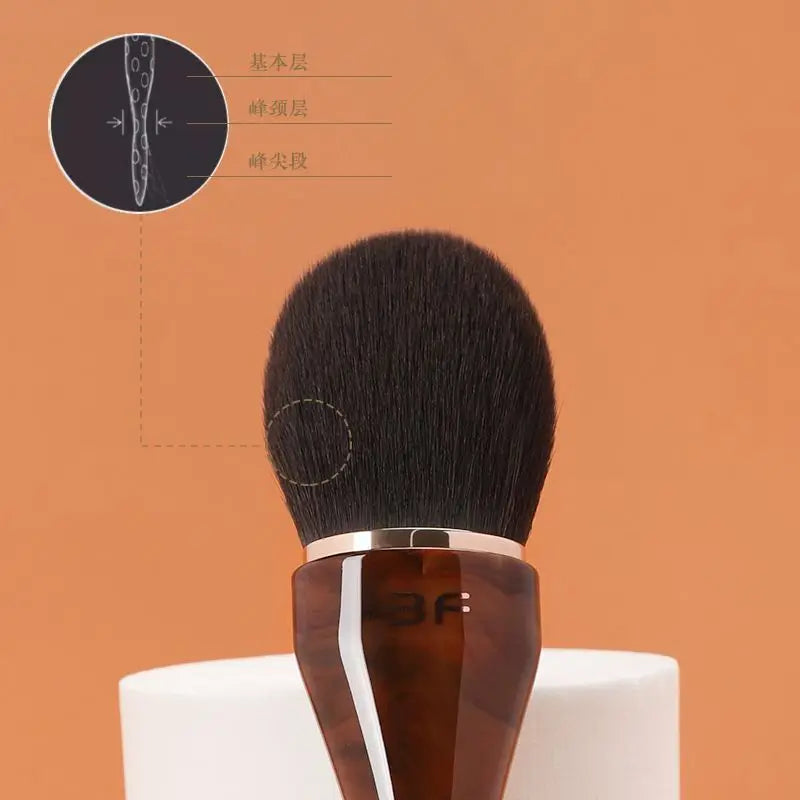Soft Bristle Blush & Contour Makeup Brush | Synthetic Fiber Blush Contour Brush QXL