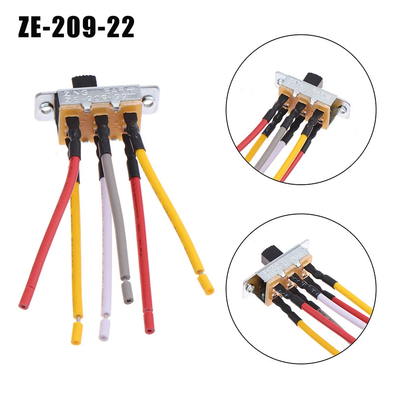 6-Pin 3-Speed Ceiling Fan Reverse Switch ZE-209-22 Replacement Ceiling Fan Switch QXL