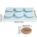 Nut-Shaped Silicone Molds – Almond Pistachio Walnut Bakeware Silicone Baking Mold QXL A5
