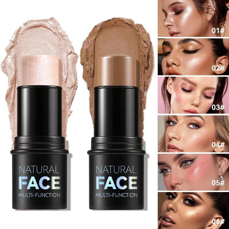 Contour Bronzer Stick | Highlighter, Blush & Concealer Pen Bronzer Contour Stick QXL