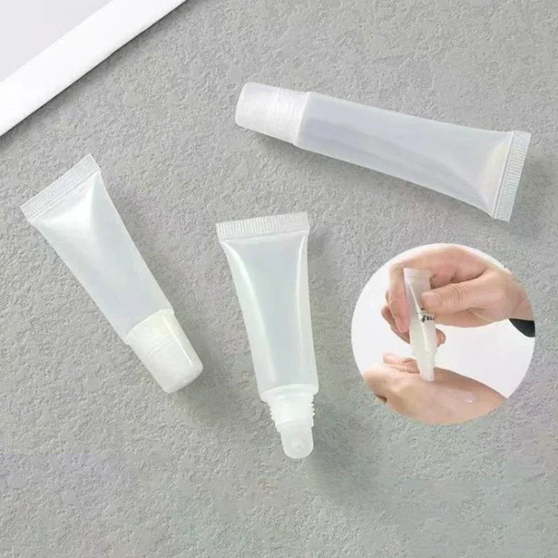 20ml Refillable Lip Gloss Squeeze Tube | Empty PE DIY Container Lip Gloss Container QXL