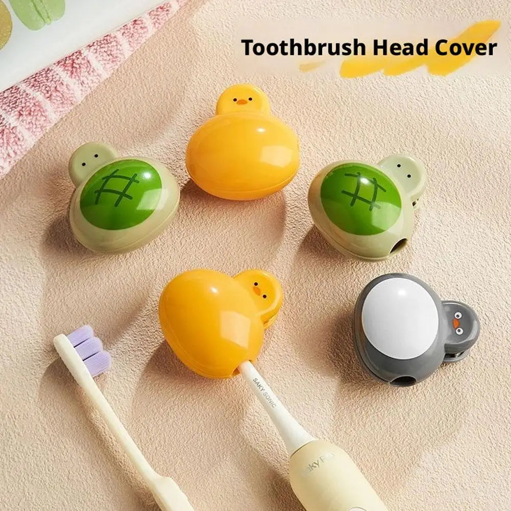Cartoon Toothbrush Head Covers | Travel Caps – Manual & Electric Toothbrush Head Cover QXL