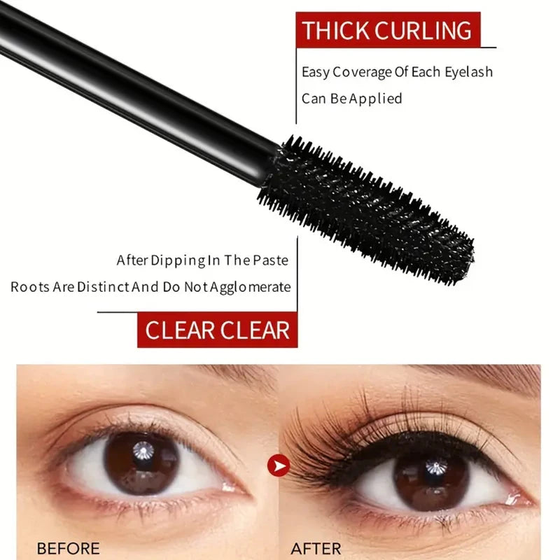 5D Silk Fiber Waterproof Mascara | Lengthening & Volumizing Volumizing Mascara QXL