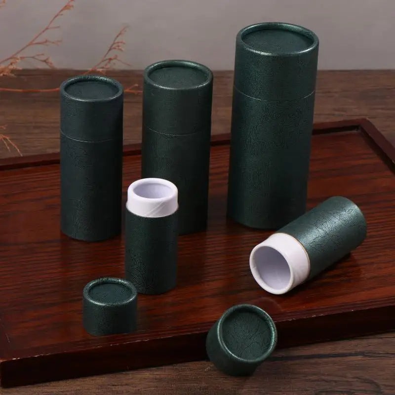Round Kraft Paper Tube Box | Cosmetic & Gift Packaging Kraft Paper Tube Box QXL